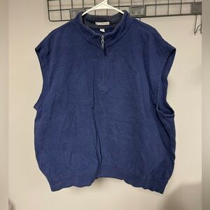 Peter Millar vintage cotton vest.  2XL